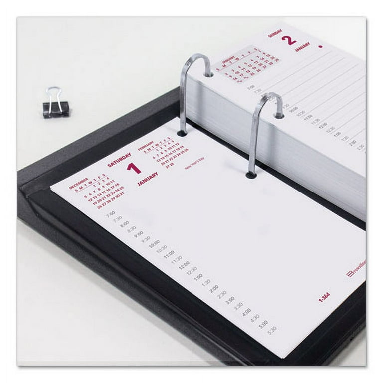 Daily Calendar Pad Refill, 6 x 3.5, White/Burgundy/Gray Sheets, 12-Month (Jan to Dec): 2024 Daily Calendar Pad Refill, 6 x 3.5, White/Burgundy/Gray Sheets, 12-Month (Jan to Dec): 2024