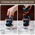 thumbnail image 6 of 6 Pcs Funny Kitchen Towels,Colorful Games Sign Black Pattern Microfiber Dish Towels,Kitchen Tea Towels,Kitchen Towel Set (18" X 26"), 6 of 7