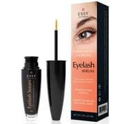 EssyNaturals Eyelash and Brow Growth Serum Irritation Free Formula - 'Dermatologist Certified' - Guaranteed Results in Just 3-4 Weeks for Longer, Thicker, and Fuller Eyelashes