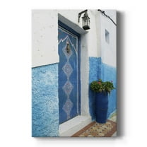 Morocco Door Premium Gallery Wrapped Canvas - Ready to Hang