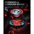thumbnail image 4 of Auriculares inalámbricos para juegos Ozeino OW310 para PS5, PS4, PC Switch, 4 of 7