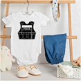 thumbnail image 3 of Police Protection Vest Security Gear Romper Boys or Girls Infant Baby Brisco Brands NB, 3 of 6