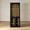 Black, variant on Mopio Blake Storage Cabinet with Hutch, Sideboard Buffet Cabinet with Storage, Kitchen Pantry Cabinet, Coffee Bar Station, Trophy Display Case, Display Cabinet for Living Room (Acrylic, Black)
