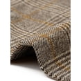 thumbnail image 5 of INSPIRE CHIC Plaid Blazer for Women Single Breasted Notched Lapel Long Sleeve Office Work Suit Blazers Jackets with Pockets XL Brown, 5 of 6
