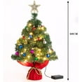 thumbnail image 5 of EONQY Mini Christmas Tree, Tabletop Christmas Tree, Christmas Balls and Christmas Decorations, for Holiday Decoration, 5 of 5