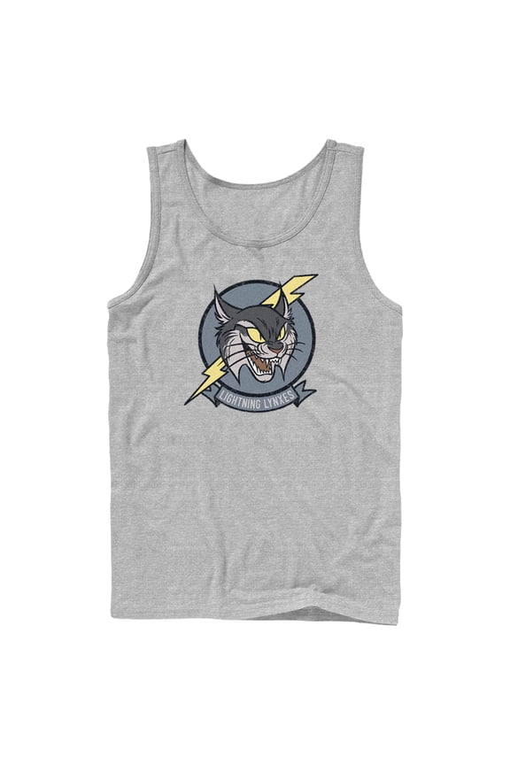 Men's Strange World Lightning Lynxes Tank Top Athletic Heather Large