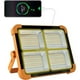 thumbnail image 1 of Reflector LED Recargable Luz de Trabajo Linterna Portátil con Panel Solar, Lámpara Recargable USB de 12000 mAh, para Camping, Sitio de Construcción, Garaje, Trabajo, 1 of 5