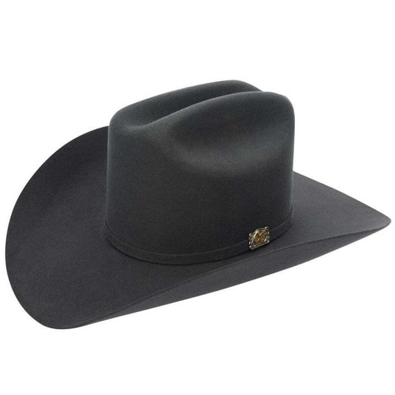 Granite Gray 100x Wool Felt Cowboy Hat 4" Brim 4 1/2" Crown Genuinely Handmade