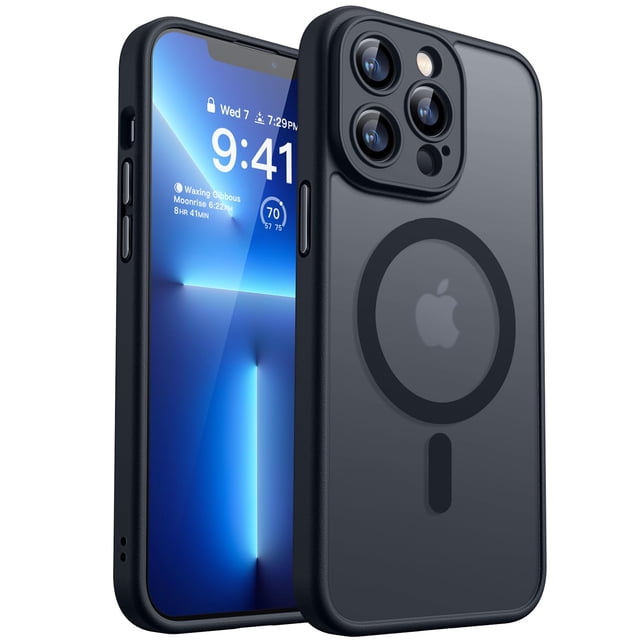 Funda magnética CANSHN compatible con iPhone 13 Pro Max
