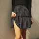 thumbnail image 3 of Gibobby Falda de tul Minifalda de verano con volantes y cintura alta para mujer(Negro， M), 3 of 5