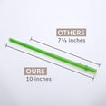 thumbnail image 5 of Cupture® Reusable & Unbreakable Color Straws - 12 Count + Free Brush, 5 of 13