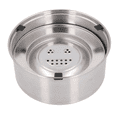 thumbnail image 1 of Premium 3L 304 Stainless Steel Pet Water Bowl with Innovative Floating Tray for Dogs - Anti-Pollution, Anti-Spill Design, Non-Slip Base, Large Capacity for Medium/Large Dogs & Multi-Pet Homes, Easy, 1 of 5