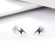 thumbnail image 2 of Sterling Silver Stud Earrings SCE156, 2 of 4