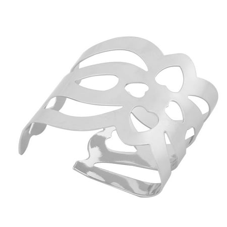 Hollow Tube Metal - Festival Metal Hollow Out Lunch Western Food Decor Napkin Serviette Holder Ring
