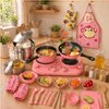 JoyStone 38 PCS Kids Real Cooking Set with Dual Burner Stove, Montessori Kitchen Tools with Kid-Safe… — $69.99 (18% off)