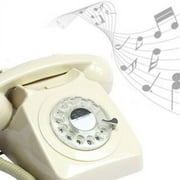 GPO Retro GPO746IVR 746 Desktop Rotary Dial Telephone - Ivory [MISC ACCESSORY] Ivory