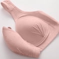 thumbnail image 5 of Warop Women's Front Closure Bra, Solid Color Wirefree Backless Seamless Push-Up Underwear, Supportive Lingerie for Everyday Wear, 5 of 9