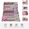 thumbnail image 5 of 50th Birthday Gifts for Women, 50th Birthday Throw Blankets 50x60 Inch 50th Birthday Gifts Ideal for Her Him, 1974 Bed Blanket Gift for Parents Wife, 5 of 5