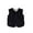 Black, variant on lnmuld Kids Jacket Girls Warm Vest Outerwear Long Pile Sleeveless Jacket for Toddler Kids Fall and Winter Fashion Coats Solid Color Size:6-12 Months