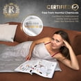thumbnail image 2 of Royal Therapy 25 lb Weighted Blanket – Heavy 100% Cotton Blanket with Premium Glass Beads, Queen Size Satin Gold, 2 of 7