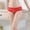 Red, variant on HUPOM Women'S Cotton Underwear Underwear For Women In Clothing Briefs Casual Tie Comfort Waist Beige M
