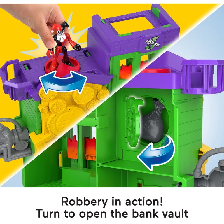 Fisher-Price Imaginext DC Super Friends Batman XL - Figura Snodabile Da 25,4 Cm Con Mantello Per Bambini Dai 3 Anni In Su