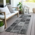 thumbnail image 6 of Addison Rugs Chantille Indoor/Outdoor Transitional Patchwork Gray Washable Runner Rug, 2'3" x 7'6", 6 of 6