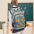 thumbnail image 7 of FORMRS Unisex School Backpack 17" Student Travel Bag with Laptop Compartment, Art Goldfish, 7 of 7