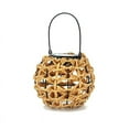 thumbnail image 2 of Solar Rattan Light,Woven Outdoor Solar Lantern with Handle,Waterproof LED Pendant Lamp,Lawn Terrace,Courtyard,Porch, 2 of 5