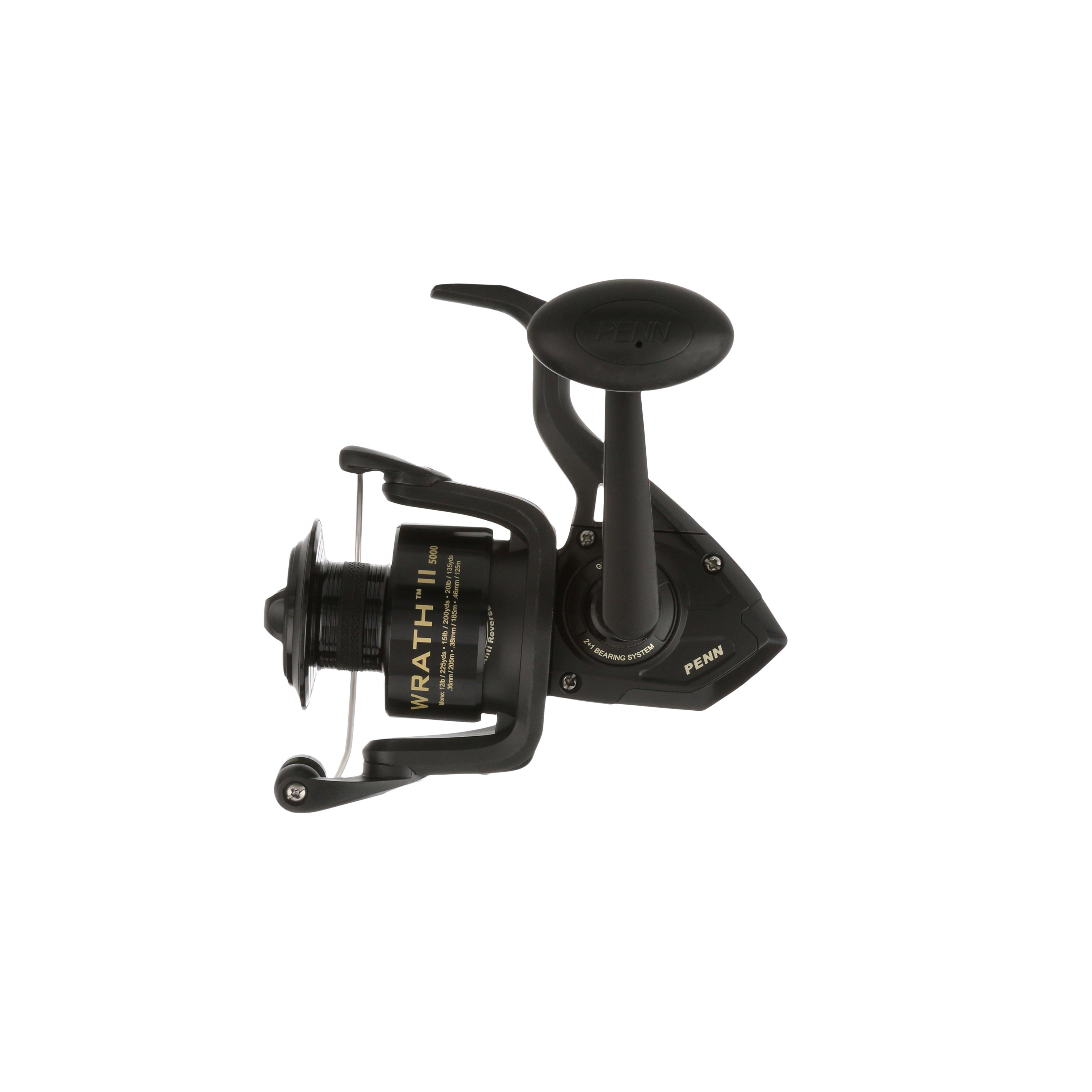 PENN Wrath II Spinning Fishing Reel, 5000 Size Reel