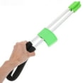 thumbnail image 3 of OFFIGAM Heavy Duty Green Garbage Grabber Tool with Lightweight Design for Outdoor Trash Collection, 3 of 8