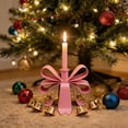 thumbnail image 4 of Bow Candle Holder for Centerpiece, Bow Metal Taper Candle Holder 7.48" H x 7" W,Anniversary Birthday Home Party Supplies, Wedding Party Dinner Table Decoration ,2026, 4 of 6