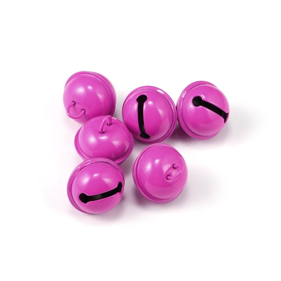 Nvzi -b Jingle Bells, 22mm 30pcs Craft Bells for DIY Holiday Decoration, Musical Party, Home, Festival, Wedding,Rose