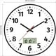 thumbnail image 3 of Reloj de Pared Digital de 12 Pulgadas con Hora, Día de la Semana y Temperatura. Silencioso, Funciona con Pilas., 3 of 8