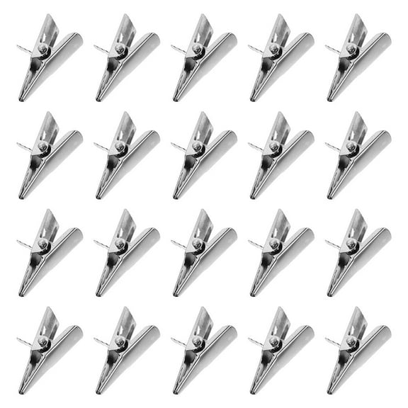 Zhuge 25 Pcs Practical Xmas Tree Ornament Clips Multi-functional Adornment Clamps
