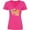 Hot Pink, variant on Inktastic Fiesta with Sombrero Taco Cactus Lime Red Pepper and Guitar in Background Women's V-Neck T-Shirt