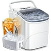 Auseo Countertop Ice Maker, 26Lbs/24H, S/L Ice Cube, Timer, Self ...