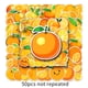 thumbnail image 5 of Pegatinas naranjas -50 pegatinas de vinilo impermeables de color naranja para botellas de agua, portátil, equipaje, taza, ordenador, teléfono móvil, monopatín, guitarra, 5 of 5