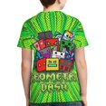 thumbnail image 2 of Geometry Dash Kids T-Shirt 3d Printed Graphic T-Shirts Boys And Girls Short Sleeve Shirts For Youth Kids X-Small, 2 of 7