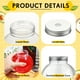 thumbnail image 4 of Tazas Yaomiao para decoración de pecera, 10 onzas, con tapas y pajitas, 12 unidades, 4 of 7