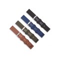 thumbnail image 4 of EeaseCA 2PCS 22 MM Breathable Nylon Watchband Intelligent Watch Strap Stylish Sports Watch Band Simple Nylon Watch Strap Compatible for Watch Black+Green, 4 of 8