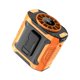 thumbnail image 5 of Ventilador de cintura portátil ajustable de 100 velocidades, recargable, función de iluminación LED para Naranja, 5 of 9