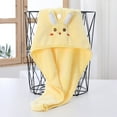 thumbnail image 6 of PEIBang Cute Bunny Microfiber Hair Towel Wrap,Hair Drying Towels Rapid Dry Twist Hair Towel for Women,Easter Bathroom Decorations, 6 of 6