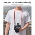 thumbnail image 4 of Retro Universal Climbing Rope Camera Shoulder belt electronic small rope Neck Strap Belt 100cm Red, 4 of 8