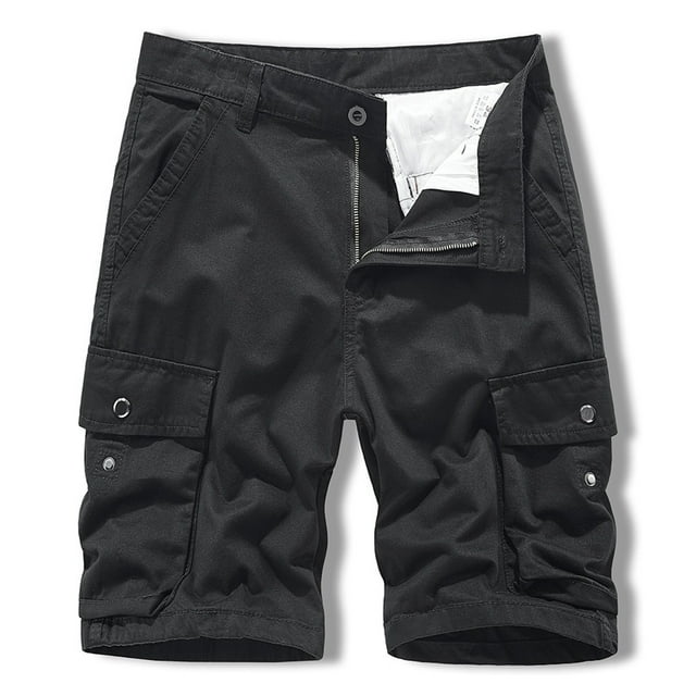 WILLBEST Pantalones Cortos de Cuero Brillantes y Ajustados para Hombre