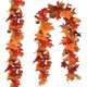 thumbnail image 1 of Guirnalda de hojas de arce artificiales de otoño, hojas de arce otoñales, para decoración del hogar, habitación, jardín, boda, fiesta, Halloween, Navidad, 1 of 5