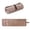 Brown, variant on Velvet Travel Jewelry Organizer Roll, Portable Multi-Layer Storage Bag for Necklaces Earrings Rings, Foldable Rollup Case for Women, Gift for Mom
