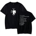 thumbnail image 2 of Milo J T-Shirts 111 Album Merch Print Women Men Fashion Casual Singer Short Sleeve Tee Streetwear, 2 of 6
