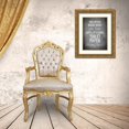 thumbnail image 3 of Allen, Kimberly 12x14 Gold Ornate Wood Framed with Double Matting Museum Art Print Titled - Bathroom Chalkboard 5, 3 of 4