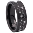 thumbnail image 6 of Starburst Tungsten Carbide Ring, 6 of 9